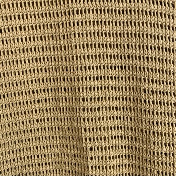 Madewell Mustard Yellow Loose Knit Pullover Sweater - Picture 2 of 7
